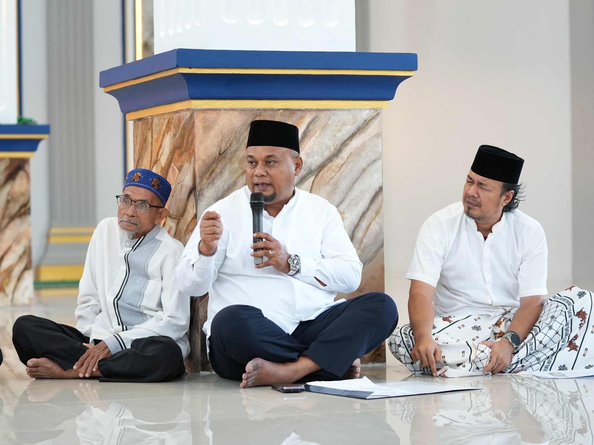 Safari Ramadan di Kecamatan Pusako, Wabup Siak : Usulan Jalan Poros Kampung jadi Perhatian