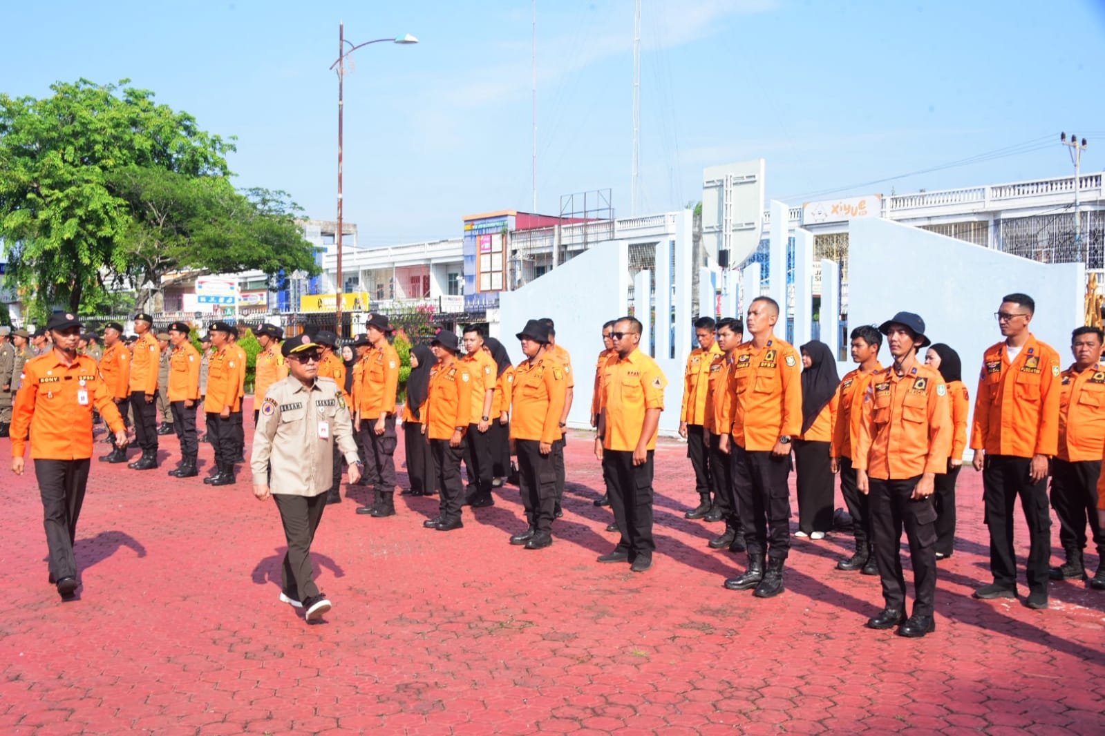 Sekda Bengkalis Pimpin Apel Kesiapsiagaan Penanggulangan Karhutla 2026